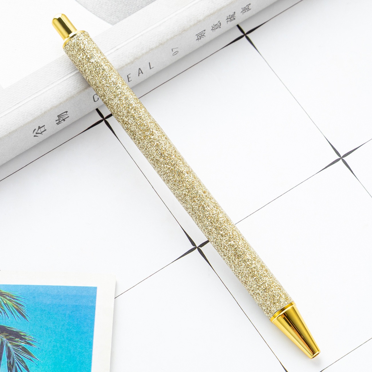 00017# Push glitter Metal HQ pens For pen wraps DIY