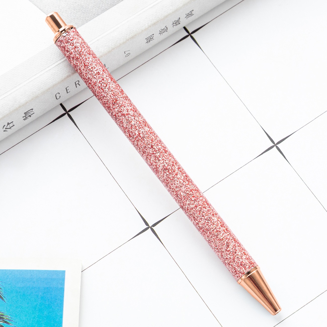 00017# Push glitter Metal HQ pens For pen wraps DIY