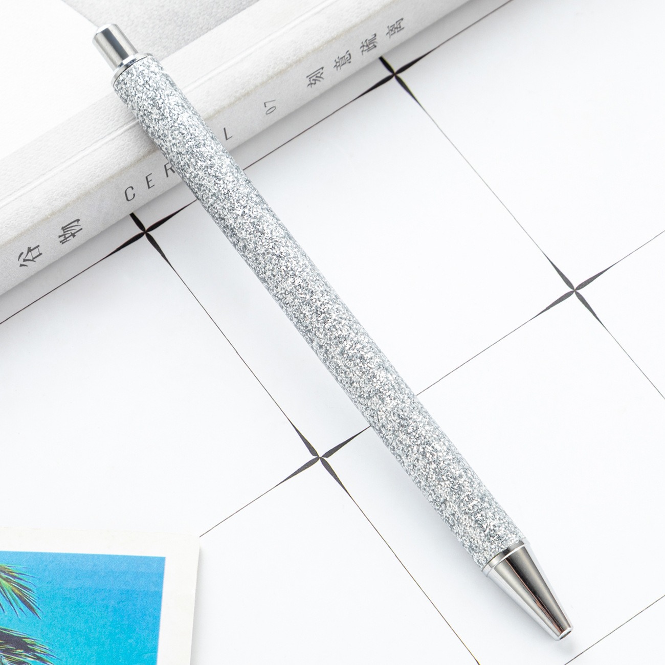 00017# Push glitter Metal HQ pens For pen wraps DIY
