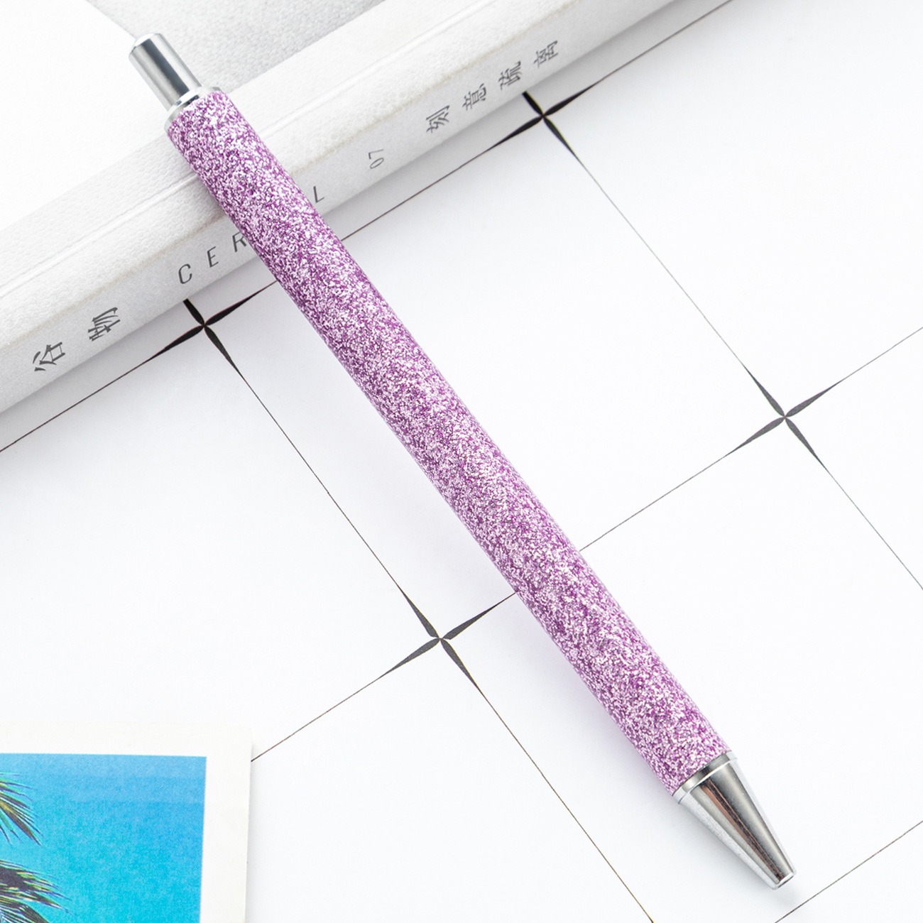 00017# Push glitter Metal HQ pens For pen wraps DIY