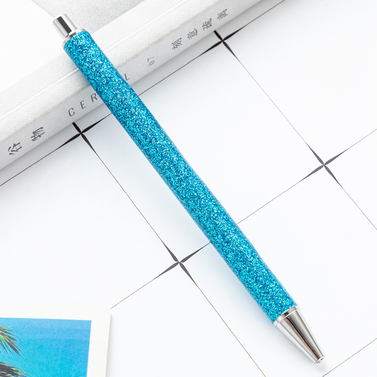 00017# Push glitter Metal HQ pens For pen wraps DIY