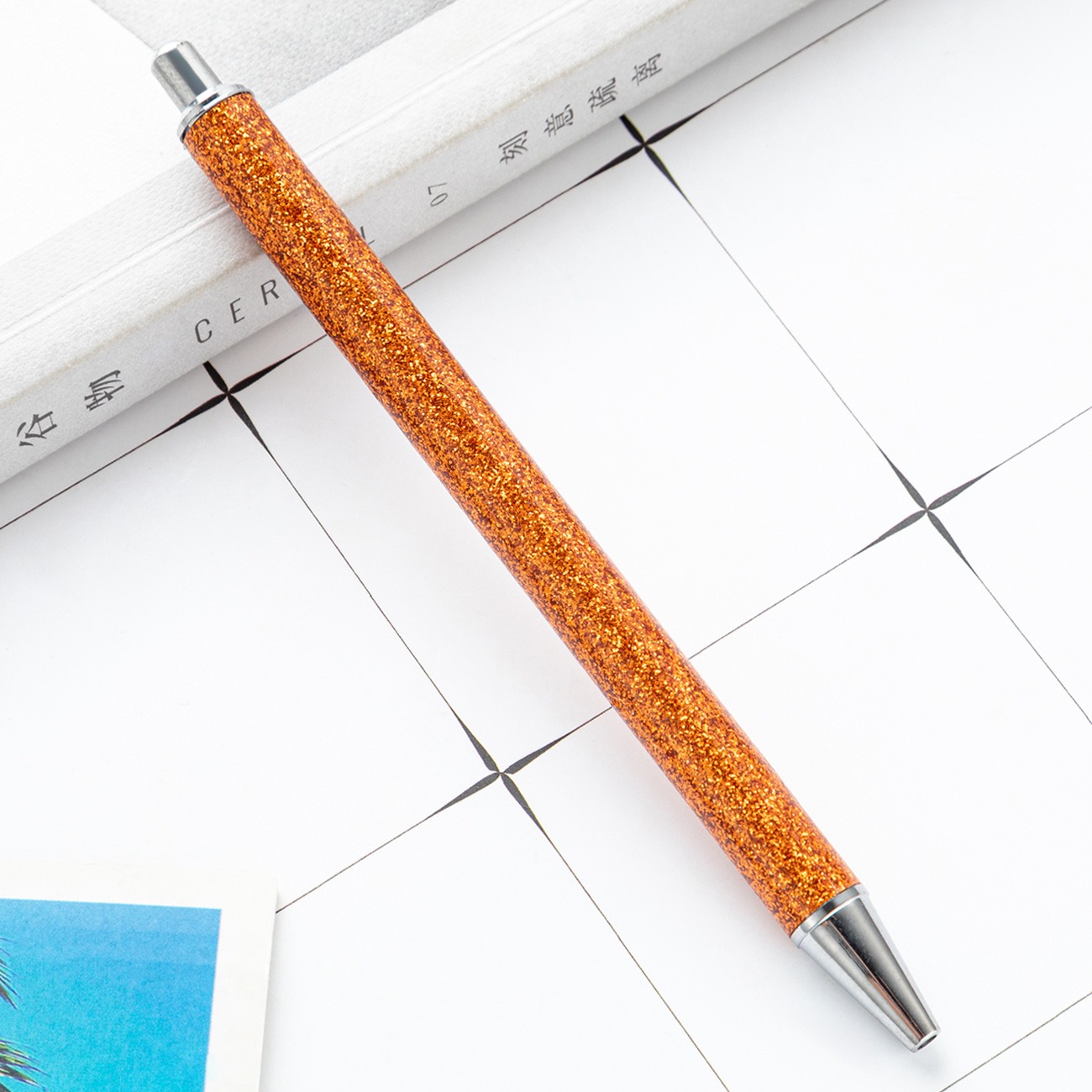 00017# Push glitter Metal HQ pens For pen wraps DIY