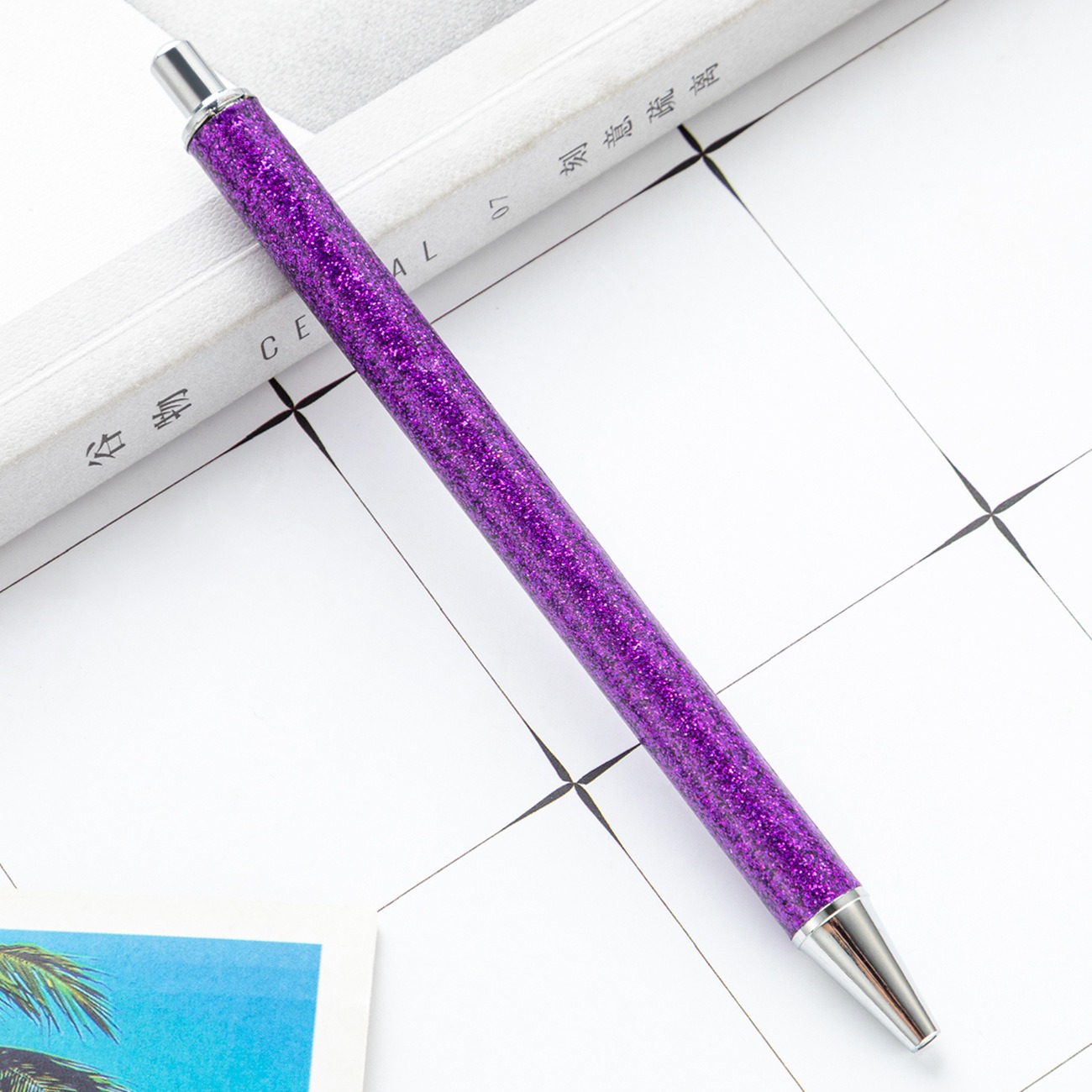 00017# Push glitter Metal HQ pens For pen wraps DIY