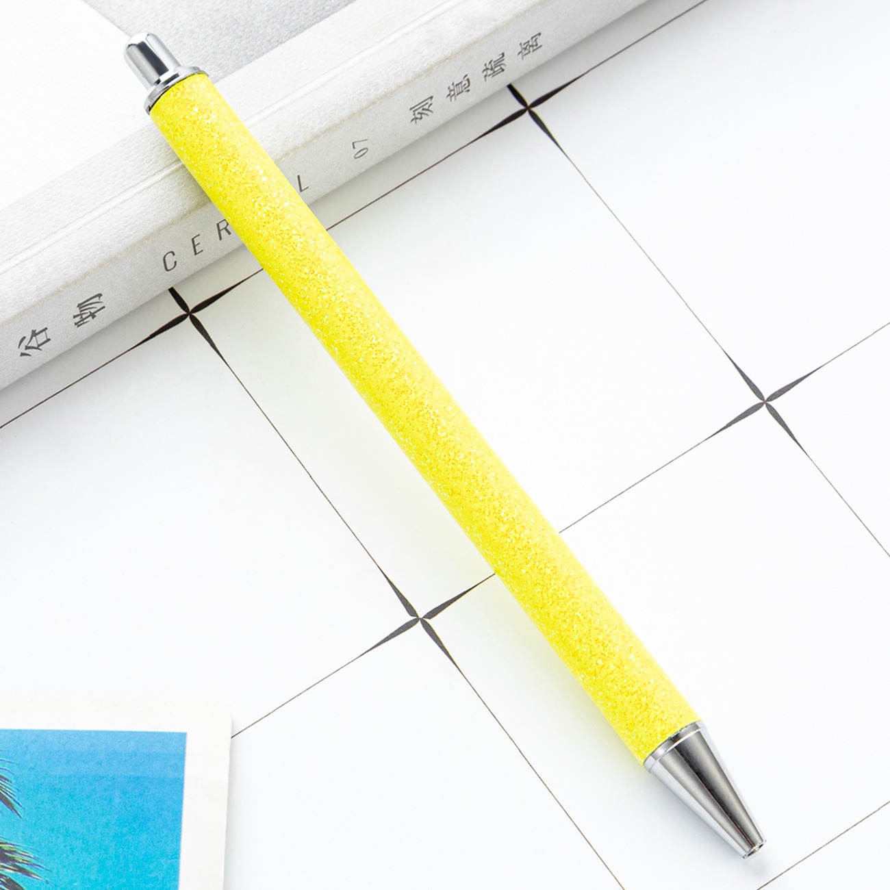 00017# Push glitter Metal HQ pens For pen wraps DIY