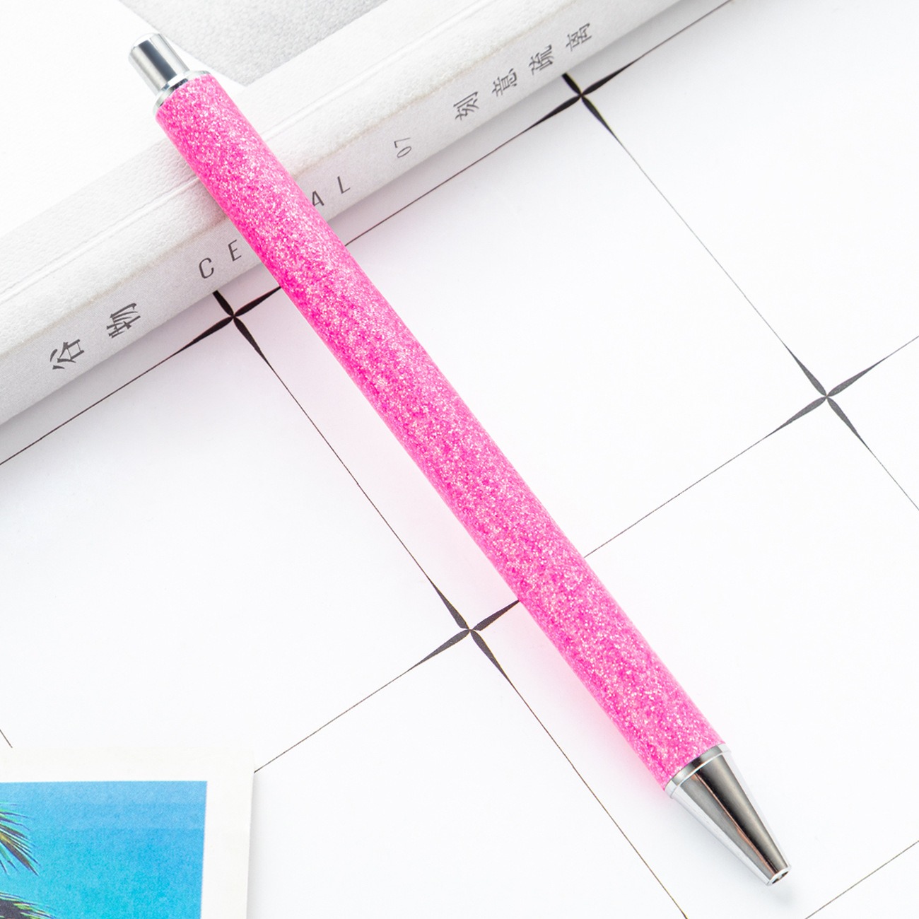 00017# Push glitter Metal HQ pens For pen wraps DIY