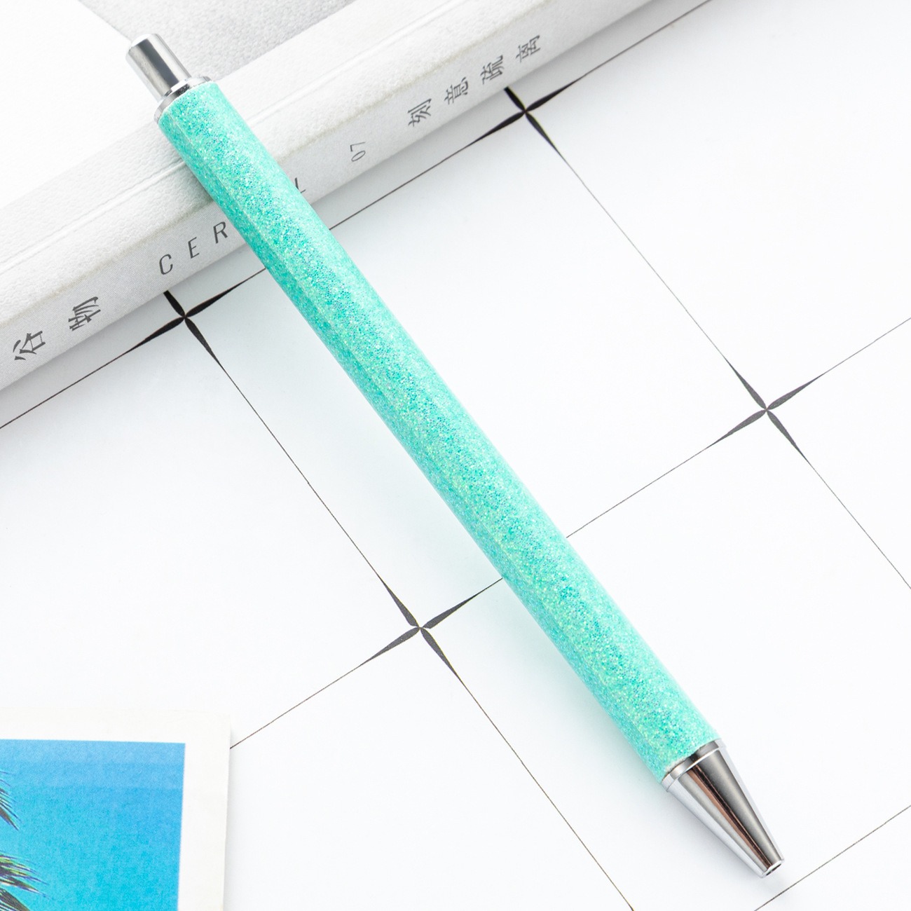 00017# Push glitter Metal HQ pens For pen wraps DIY