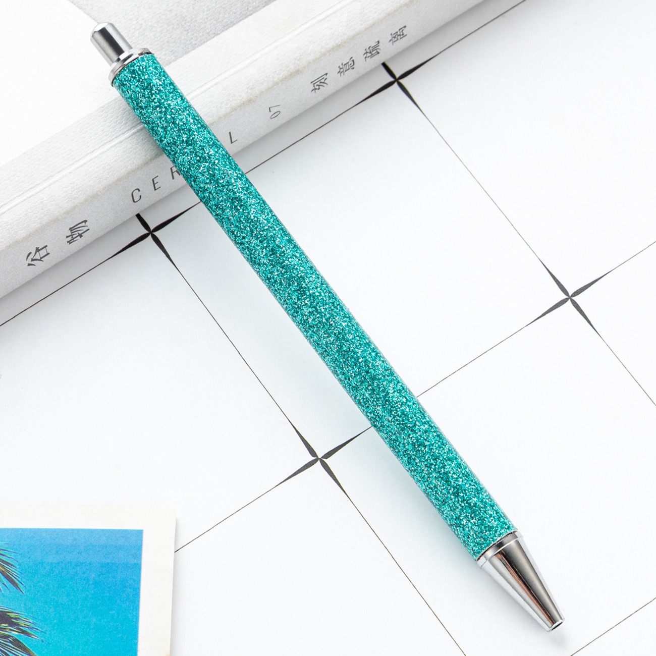 00017# Push glitter Metal HQ pens For pen wraps DIY