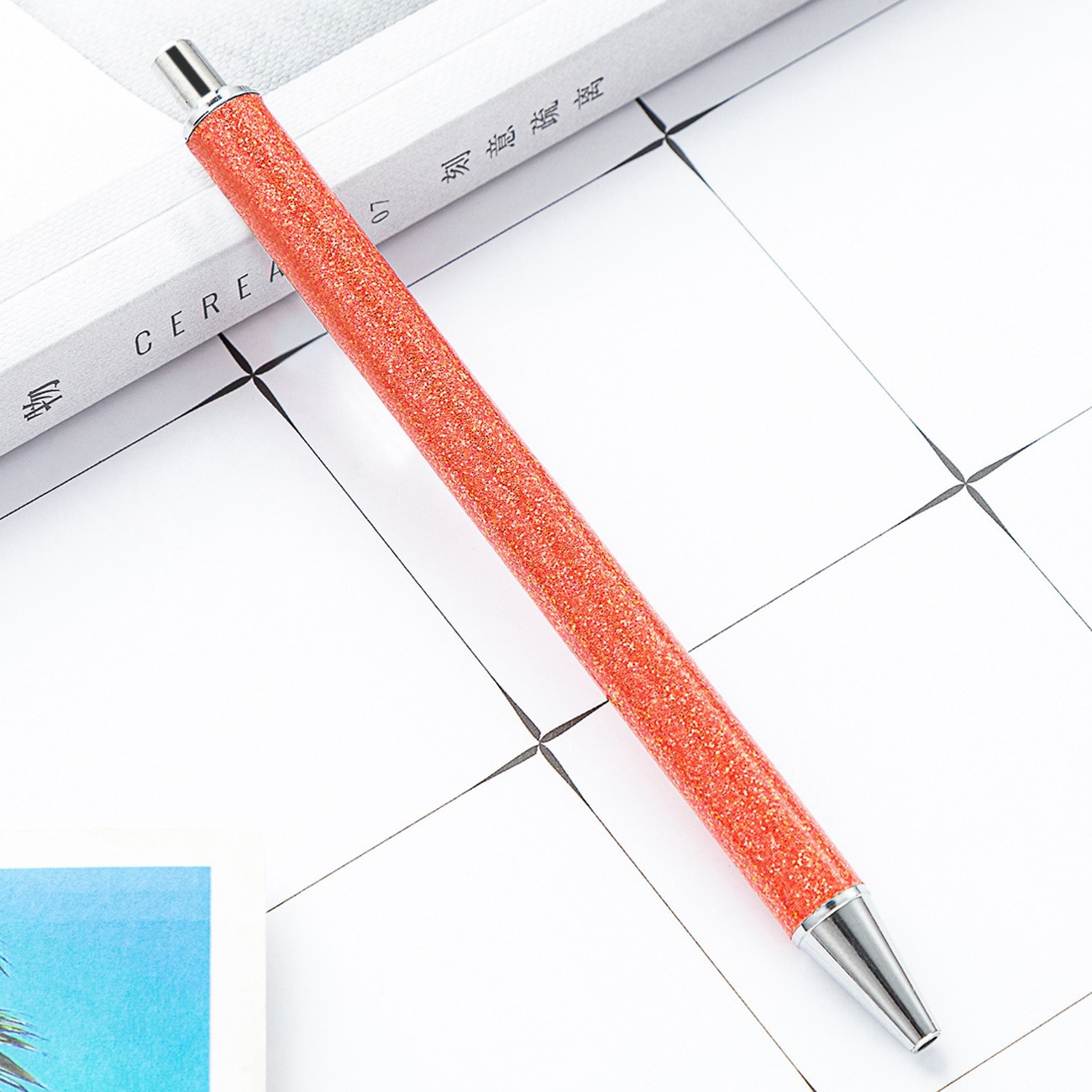 00017# Push glitter Metal HQ pens For pen wraps DIY