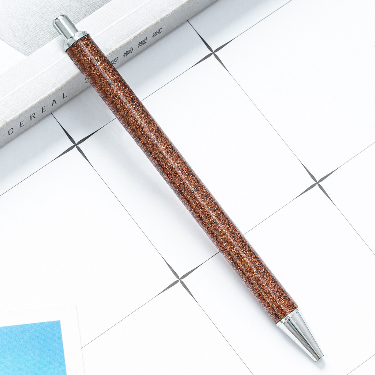 00017# Push glitter Metal HQ pens For pen wraps DIY