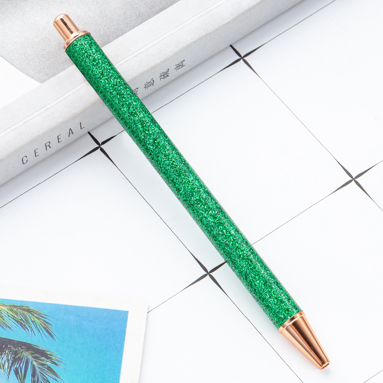 00017# Push glitter Metal HQ pens For pen wraps DIY