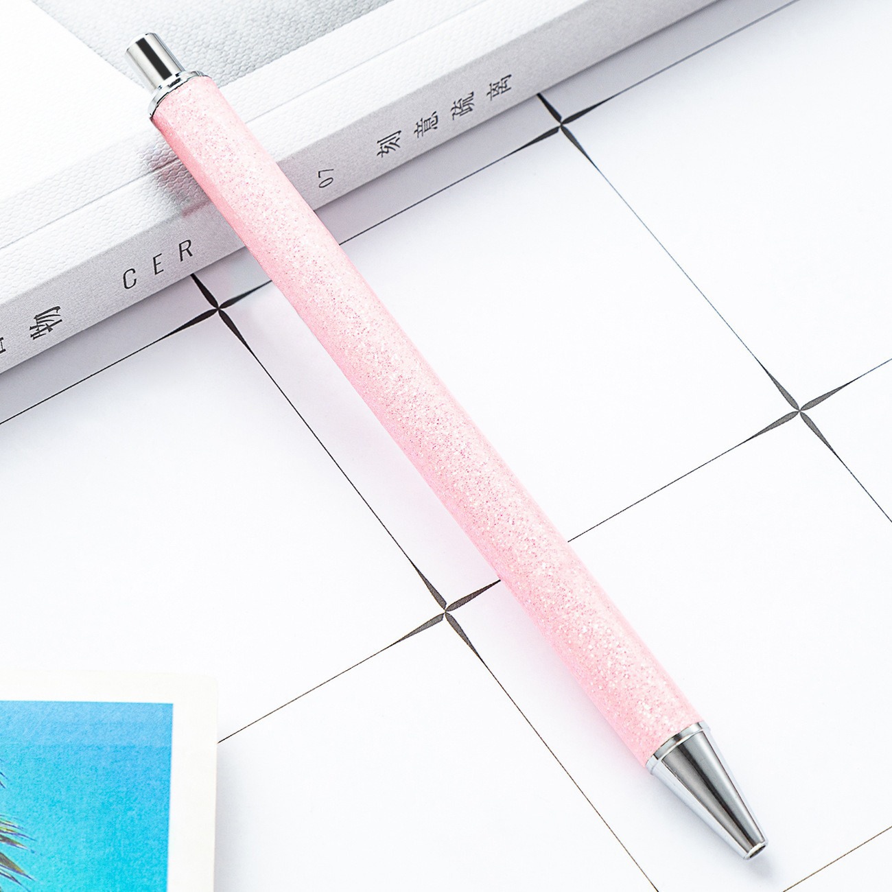 00017# Push glitter Metal HQ pens For pen wraps DIY