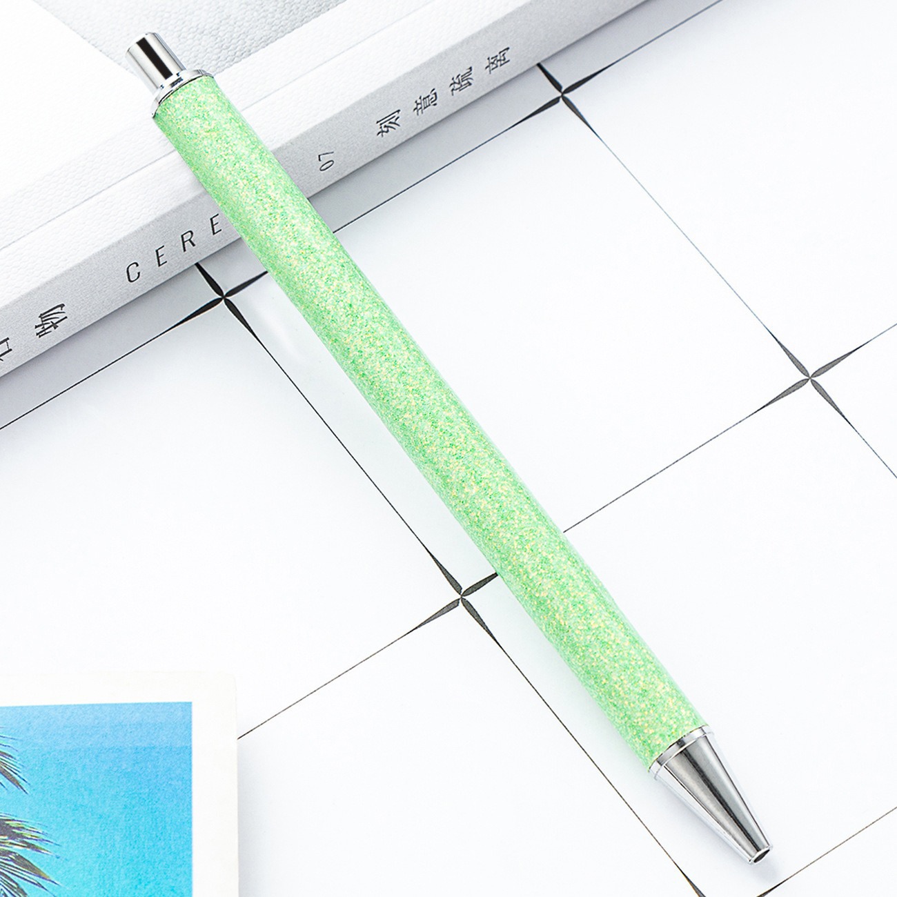 00017# Push glitter Metal HQ pens For pen wraps DIY