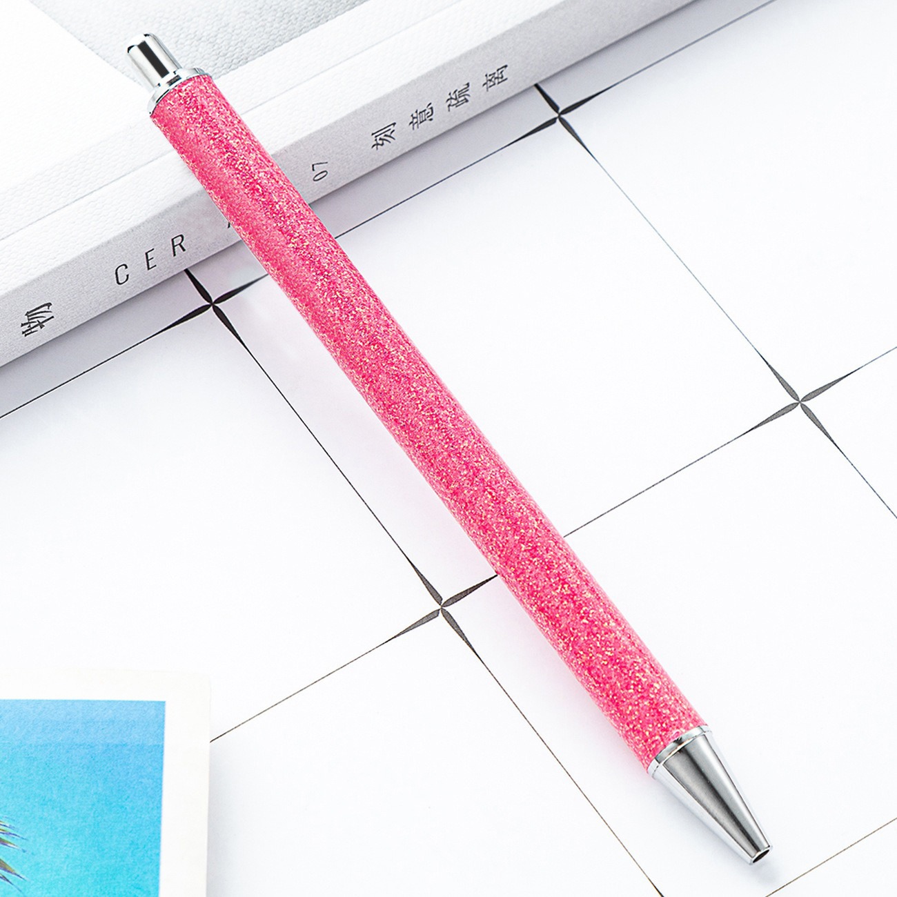 00017# Push glitter Metal HQ pens For pen wraps DIY