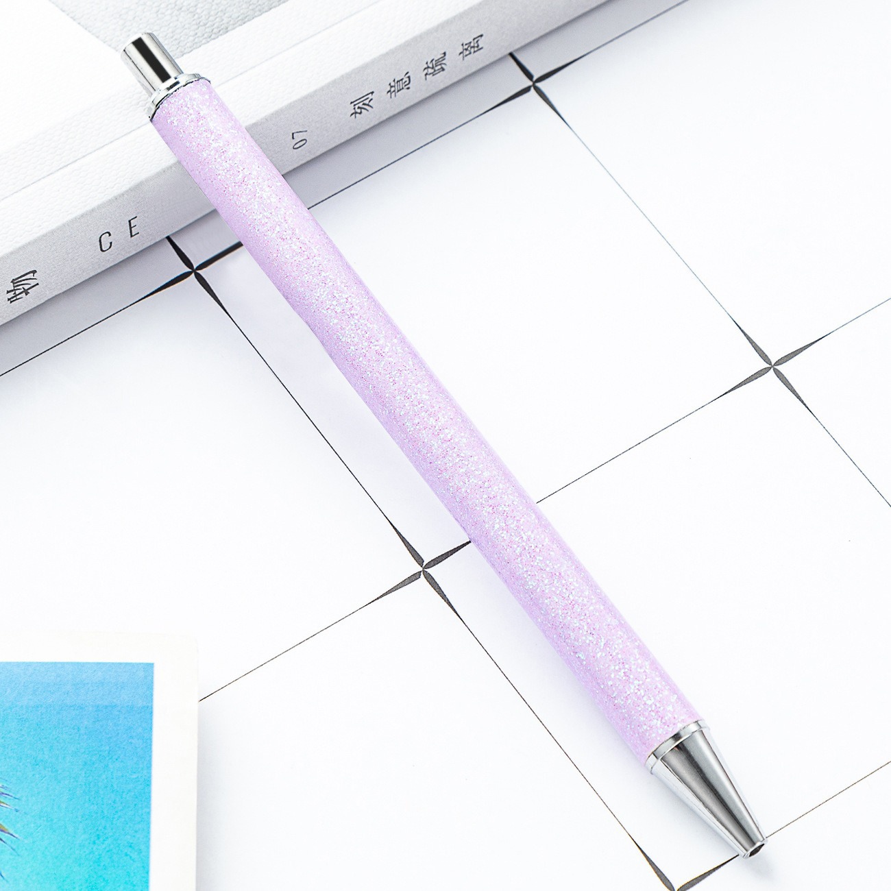 00017# Push glitter Metal HQ pens For pen wraps DIY