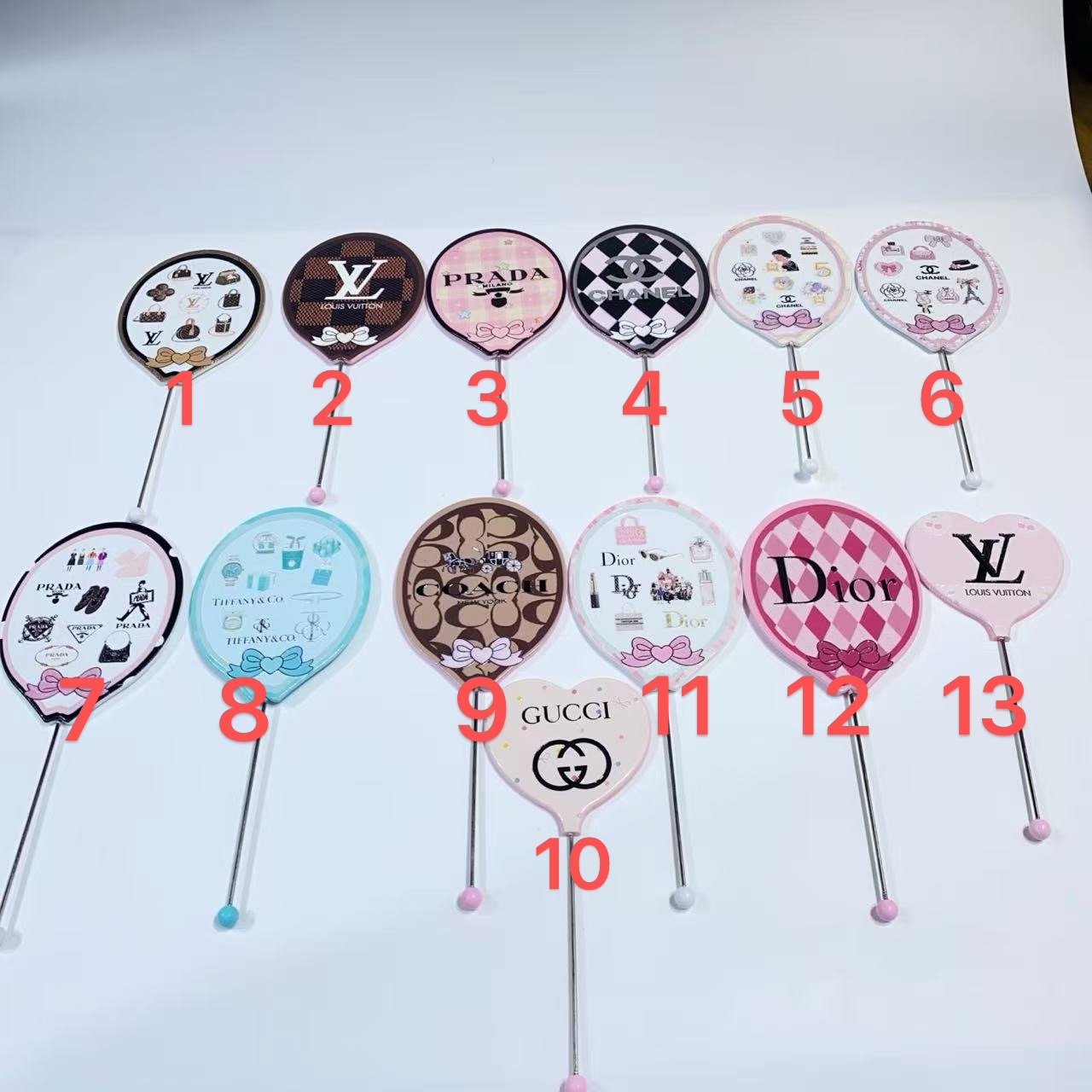 Beadable mirror