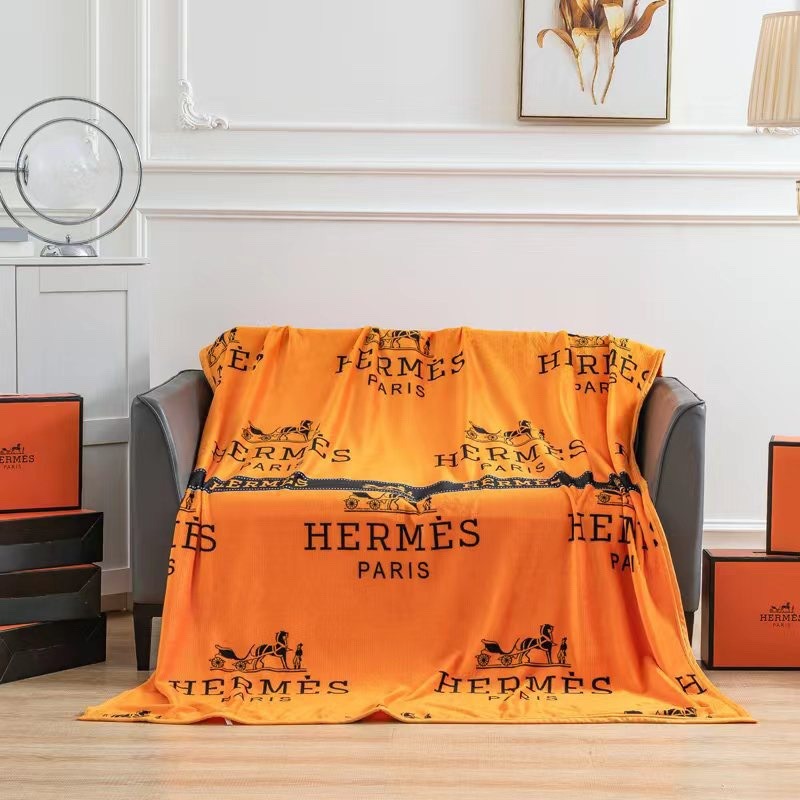 00026# Flannel blanket luxury brand blanket office cover blanket nap blanket gift set