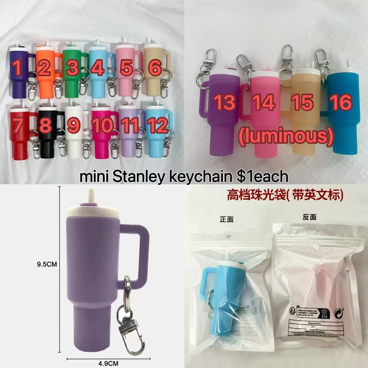 Mini Stanley keychian  