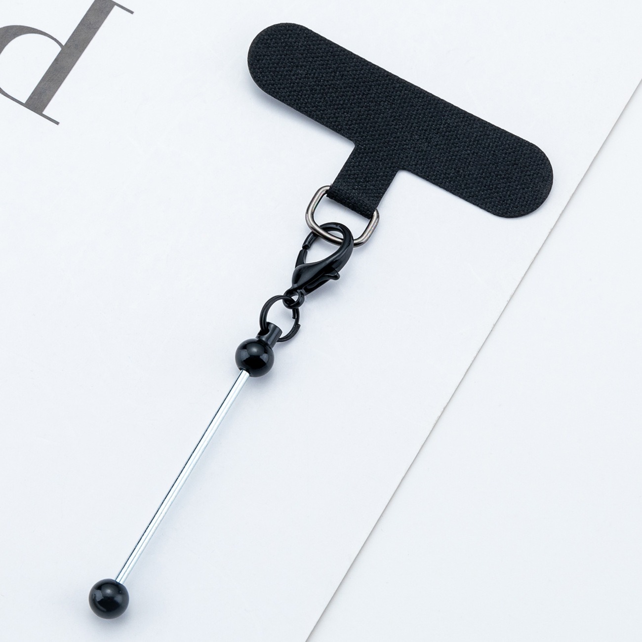 DIY Beaded phone clip Universal mobile phone case clip Transparent color fixed patch Anti-loss strong gasket clip
