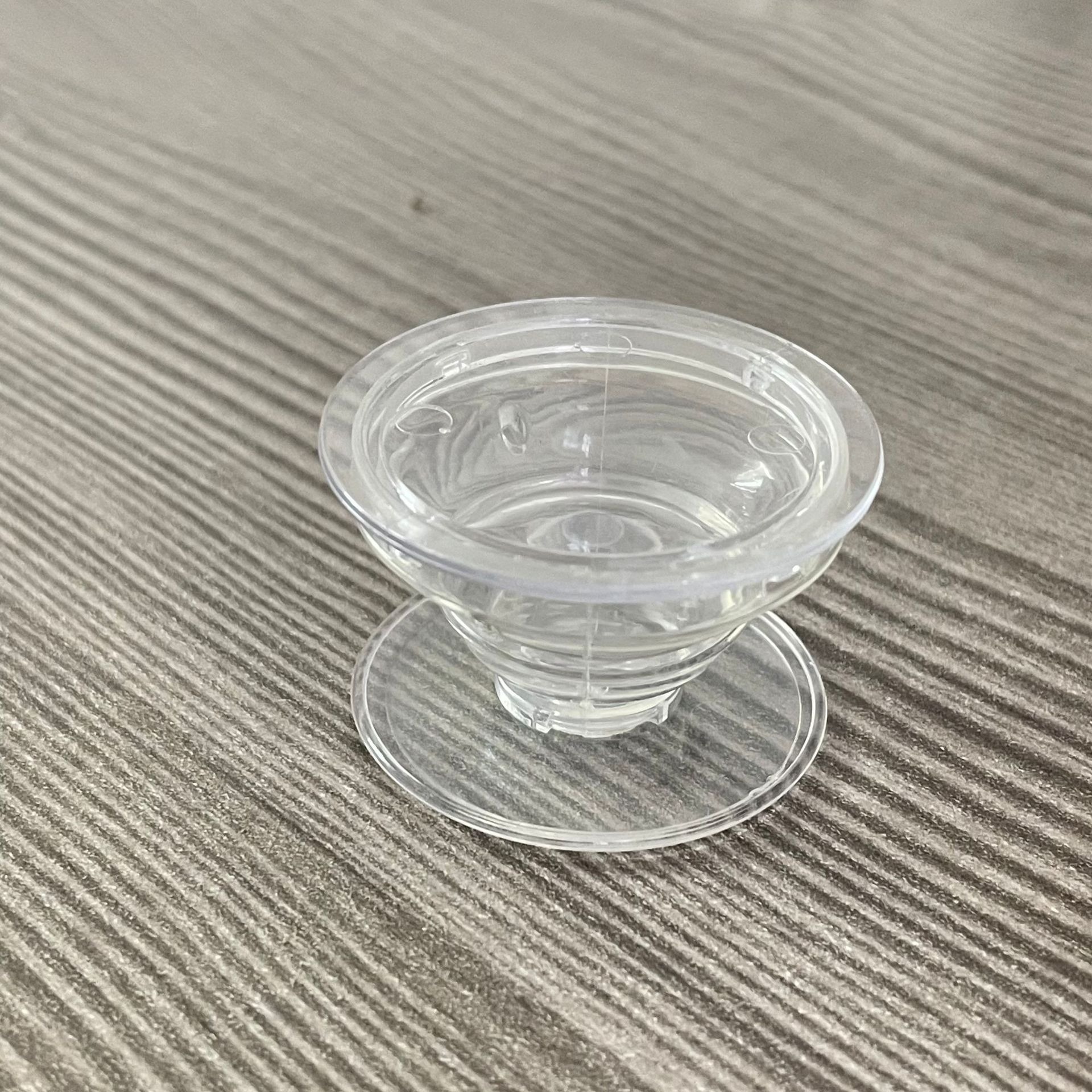 Transparent airbag holder cell phone accessories transparent airbag holder material telescopic folding lazy flat cell phone holder