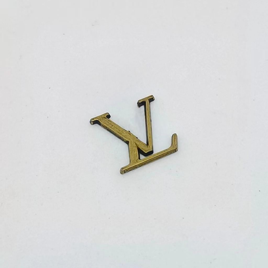LV Simple English Letter Patch Hair Accessories Hair Clip Hair Band Hair Band Cell Phone Case Accessories 2 sizes 15&10MM