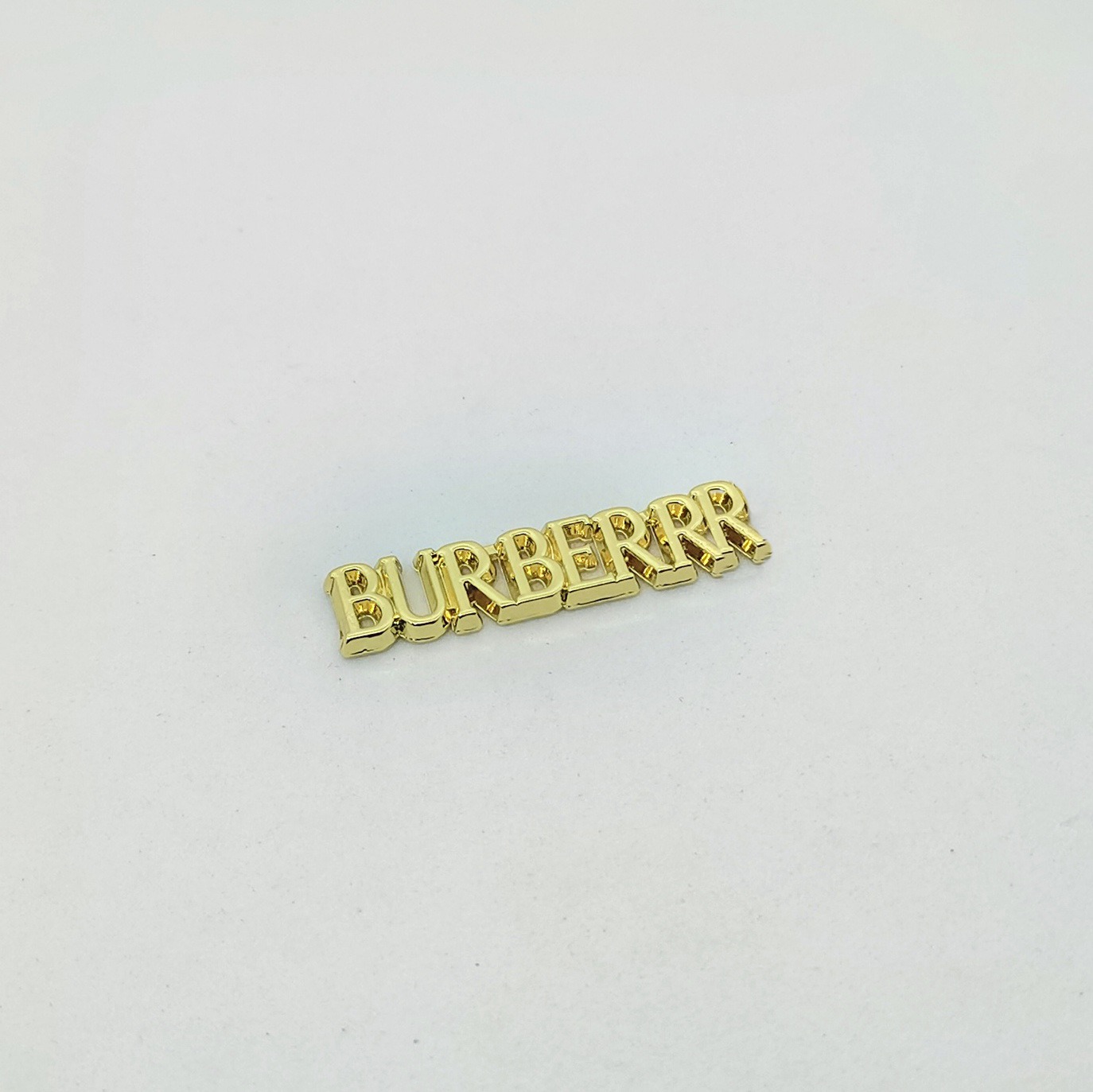 Burberry Metal plating paint patch clothing hair accessories hairpins hair hoops grabber mobile phone case accessories 35*8MM
