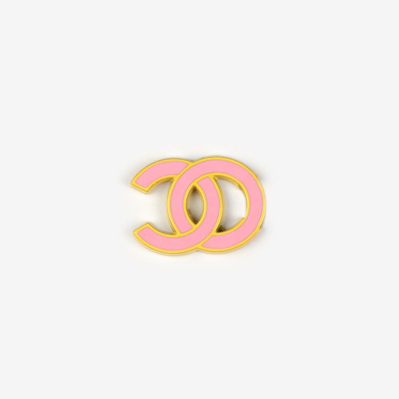 Pink base+Yellow Edge 30*22MM