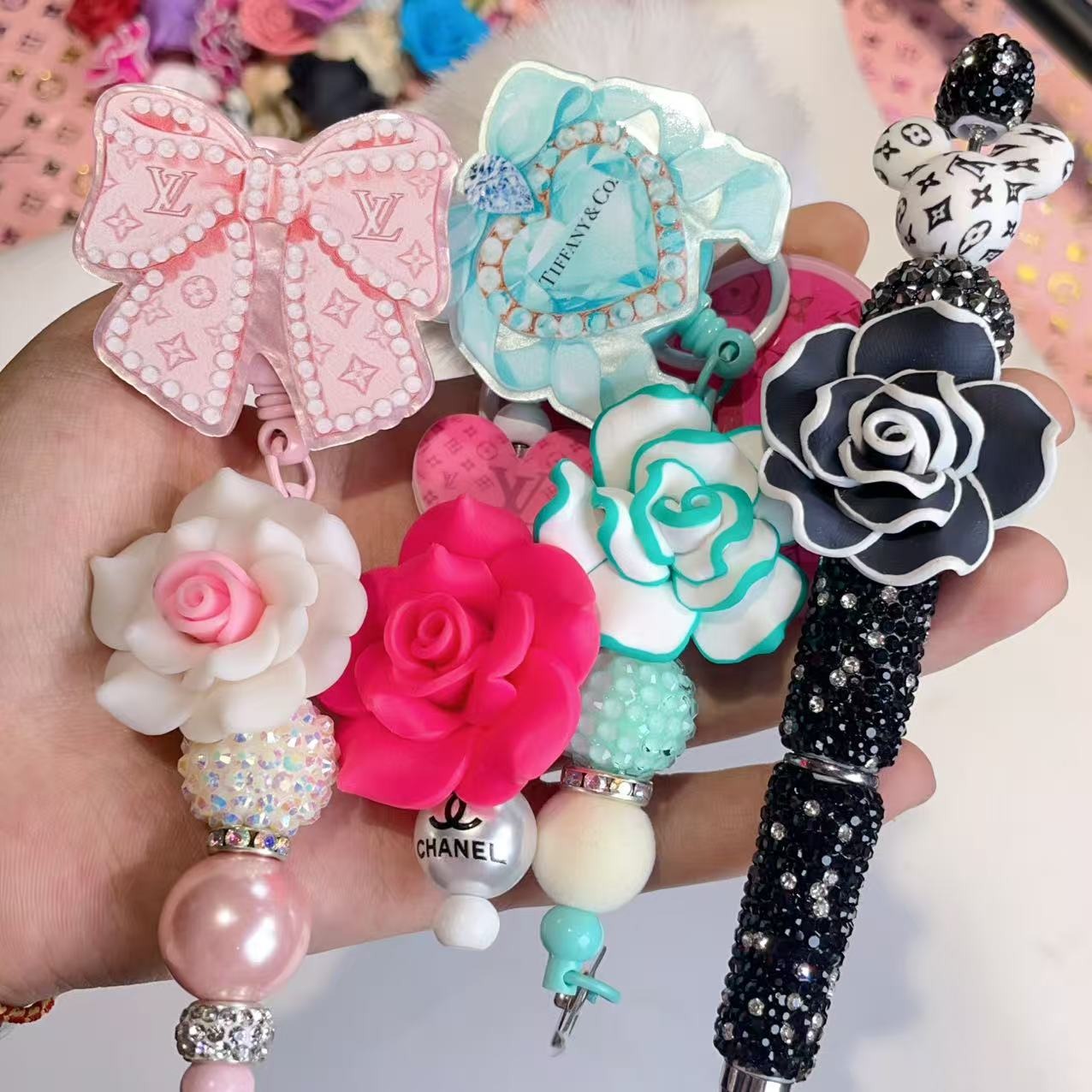 3D Flower Beads For DIY