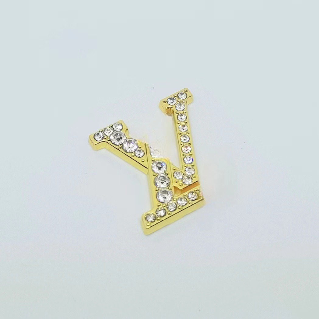 Gold set with diamonds 12MM