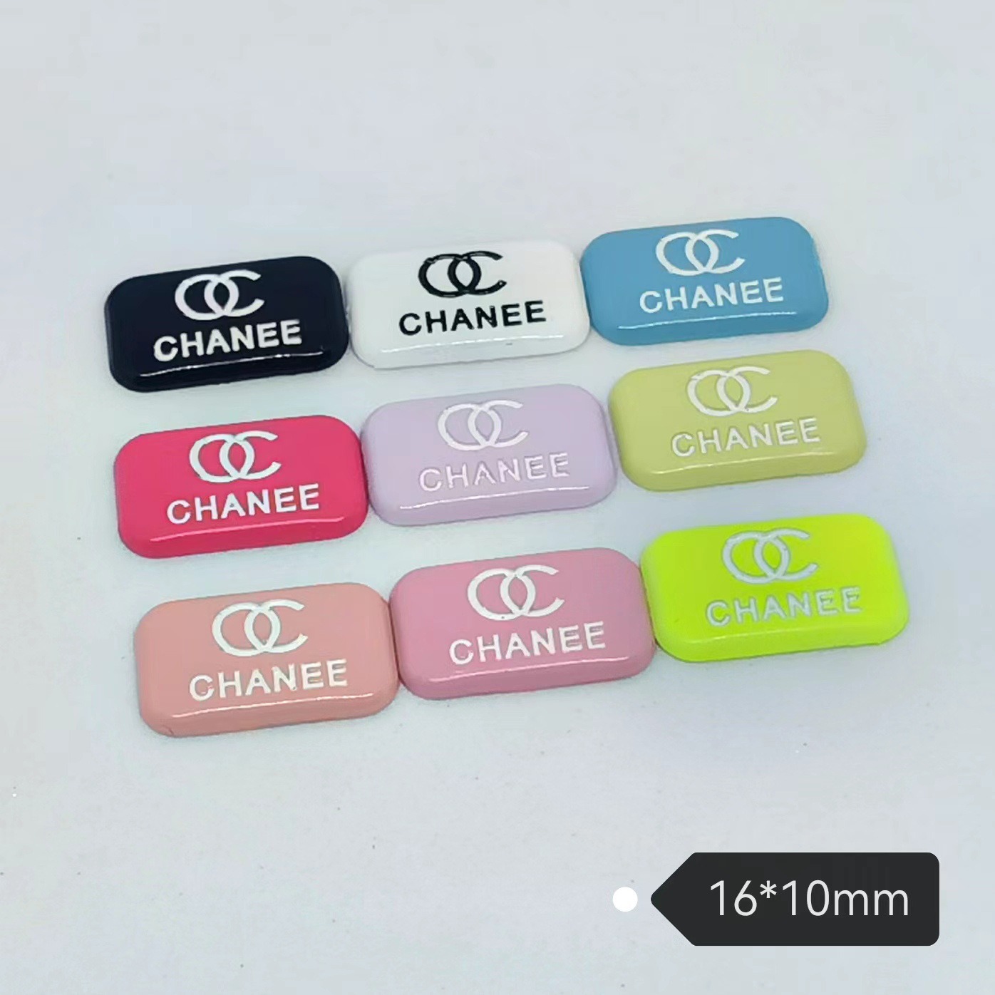 chanel Small Bread Patch Color Lacquer Macaron Fruit Hair Clip Hair Clip 16*10MM