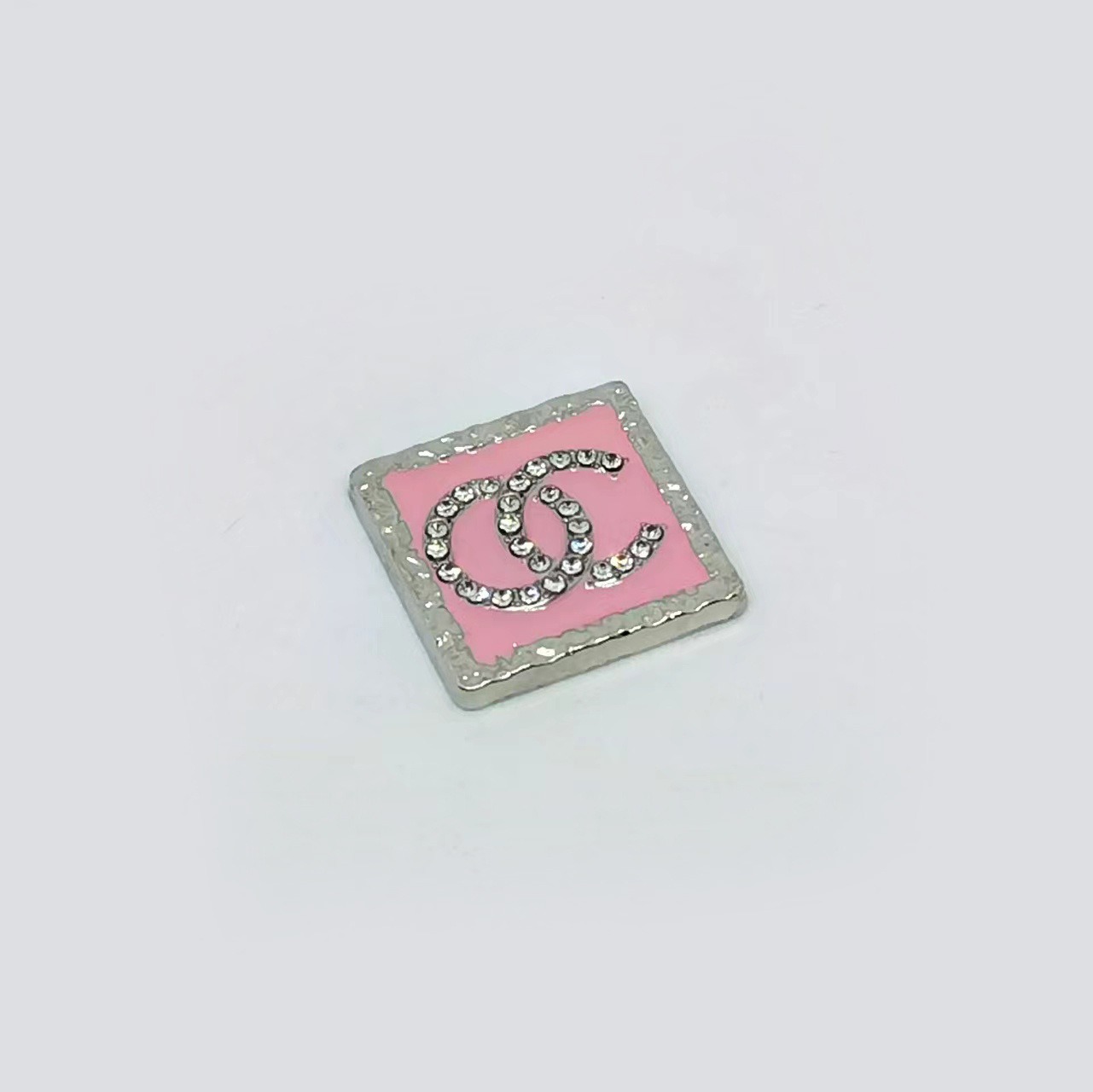 Silver Edge+Medium Pink