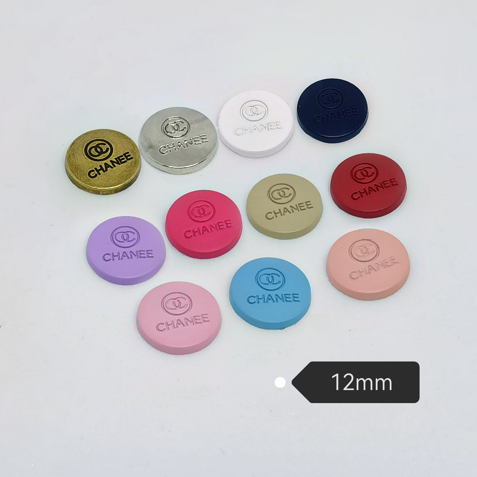 chanel Mini small circle versatile clothing hair accessories hair clip break clip mobile phone case socks hat socks accessories 12M