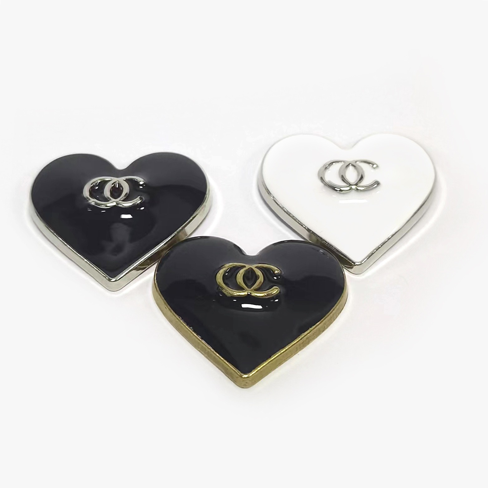 chanel Fragrant High-grade Metal Accessories Shoes Clothing Hair Accessories Hair Clips Hair Band Accessories 30*28MM