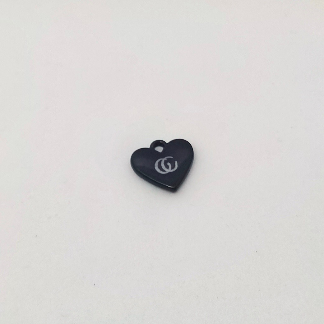 Gucci Patch metal high quality hanging apparel shoe cap hair accessories mobile phone case accessories pendant 12MM