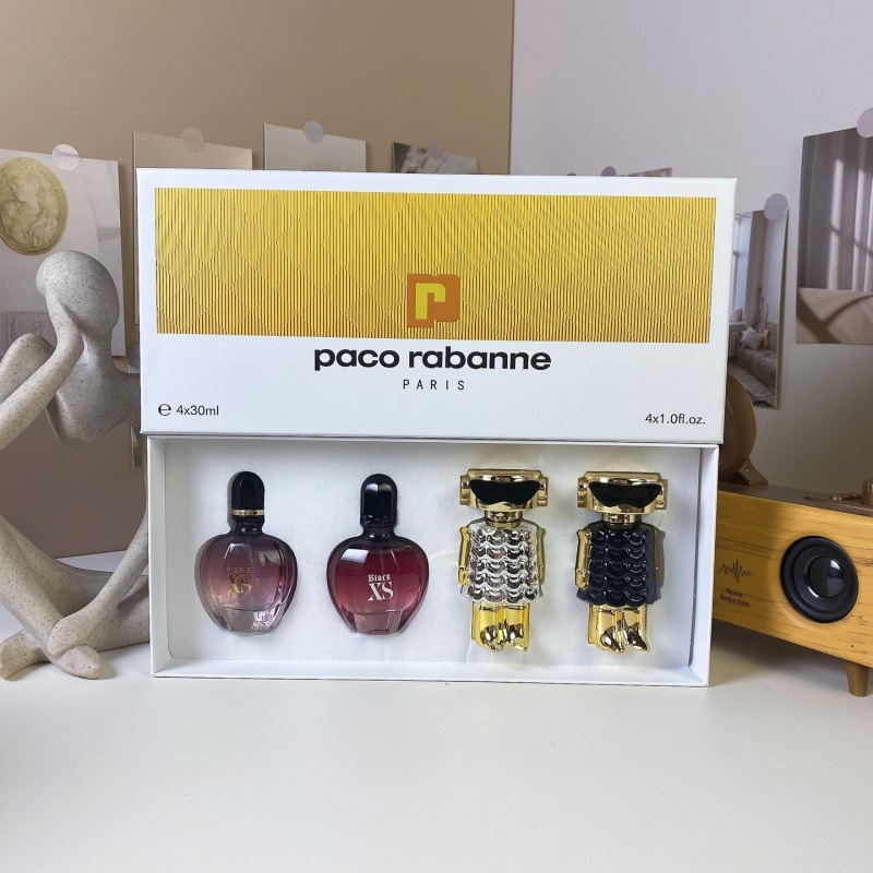 Paco Robot Women's Medium Sample Four-Piece Set 30ml×4 Pcs