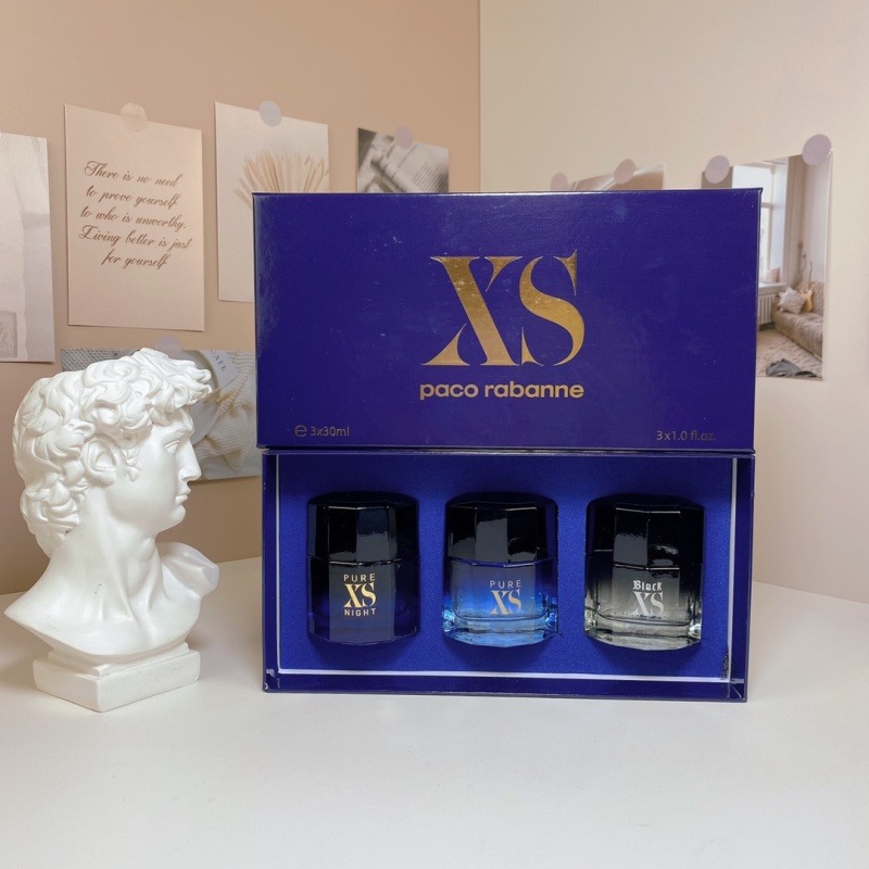 Paco XS Men's Medium Sample Three-Piece Set 30ml*3 Pcs