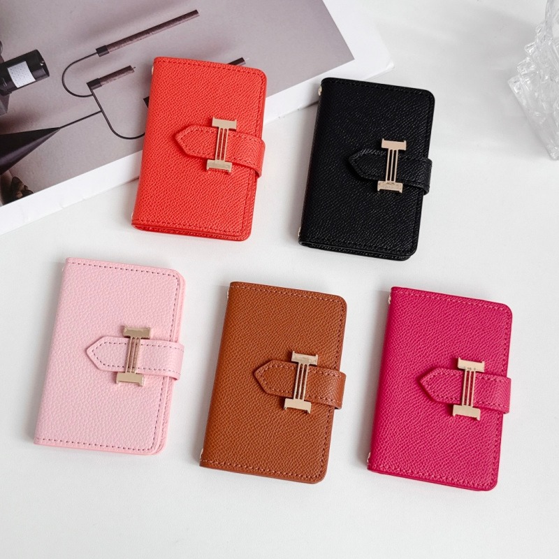 Hermès Left and Right Flip 4 Card Position Card Holder Card Clamp
