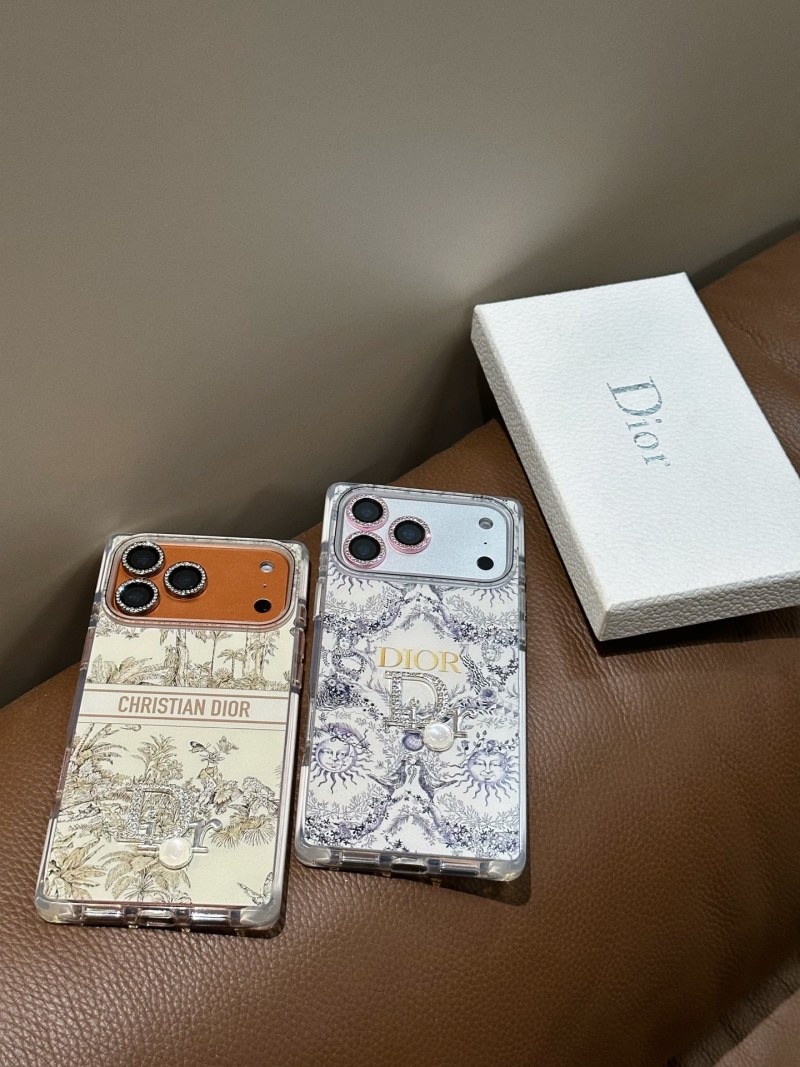 Gucci Floral plant collection - glittering diamond square-cornered anti-drop iPhone case