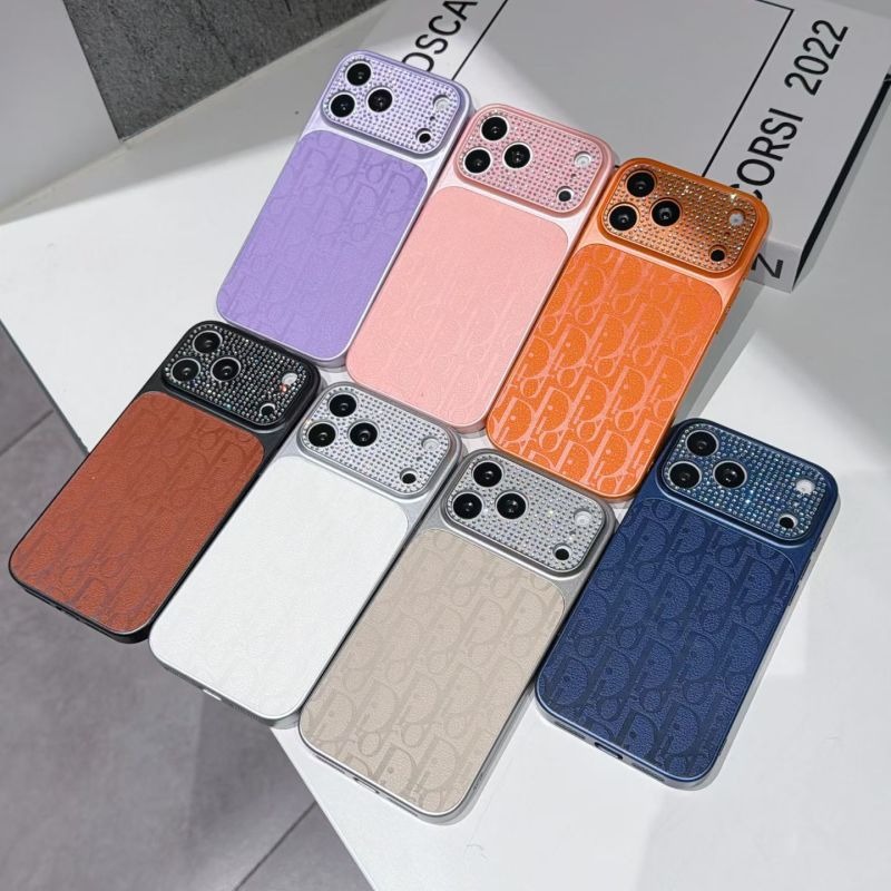 Dior diamond-studded magnetic iPhone case