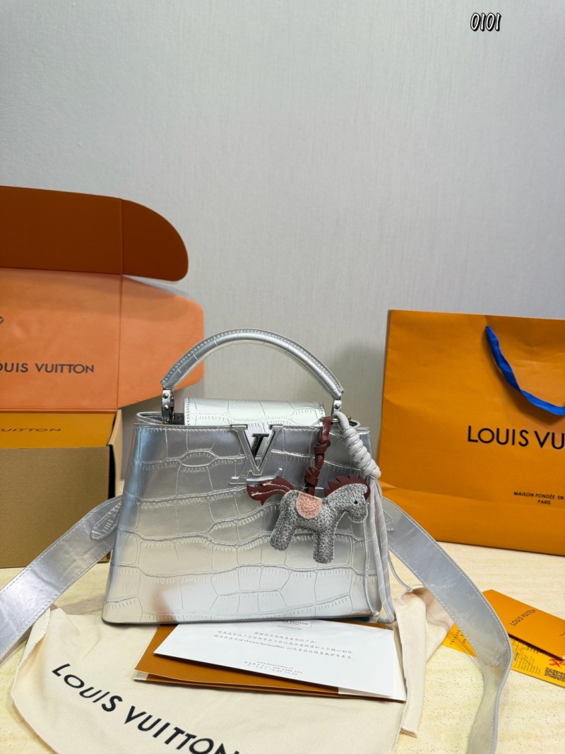 LV Capucines Toggle Box Pendants