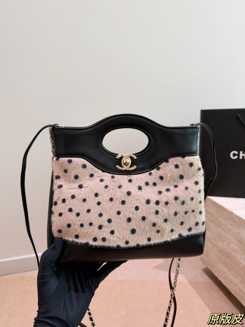 Chanel Chanel new polka dot leopard pattern