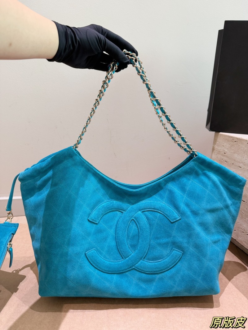Chanel 26b Shopping bag suede cowhide+Classic rhombus pattern