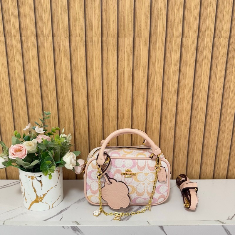 3082#COACH Mini Rectangular Boxy Handbag