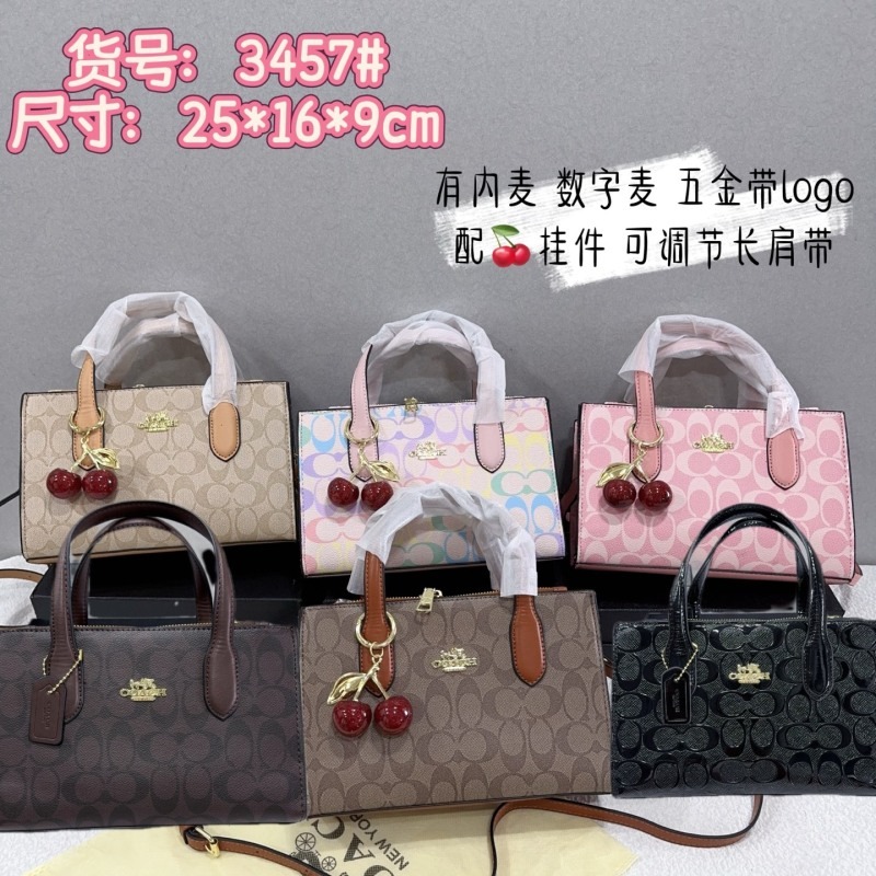 3457#Coach Mini Rowan Satchel