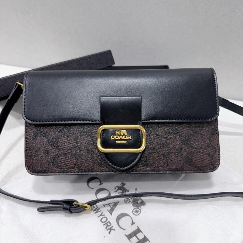 253#Coach Morgan Shoulder Bag