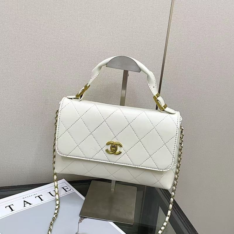 Popular Chanel Diamond Check Flip Messenger Bag