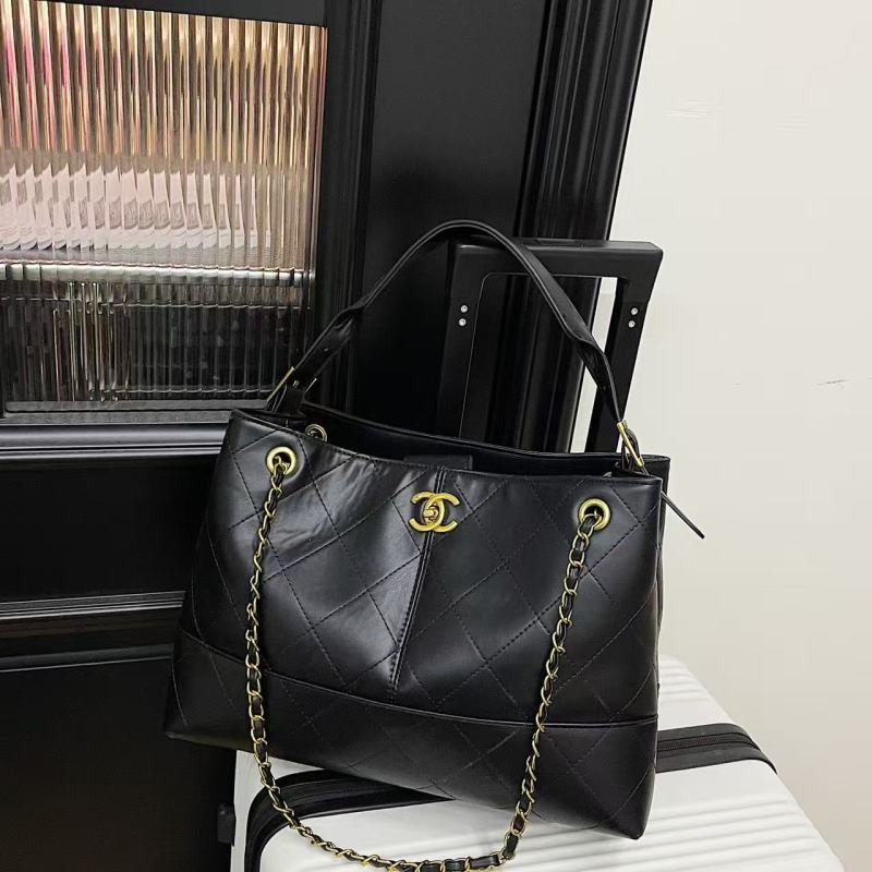 Explosive Chanel Two Tone Chain Tote Bag