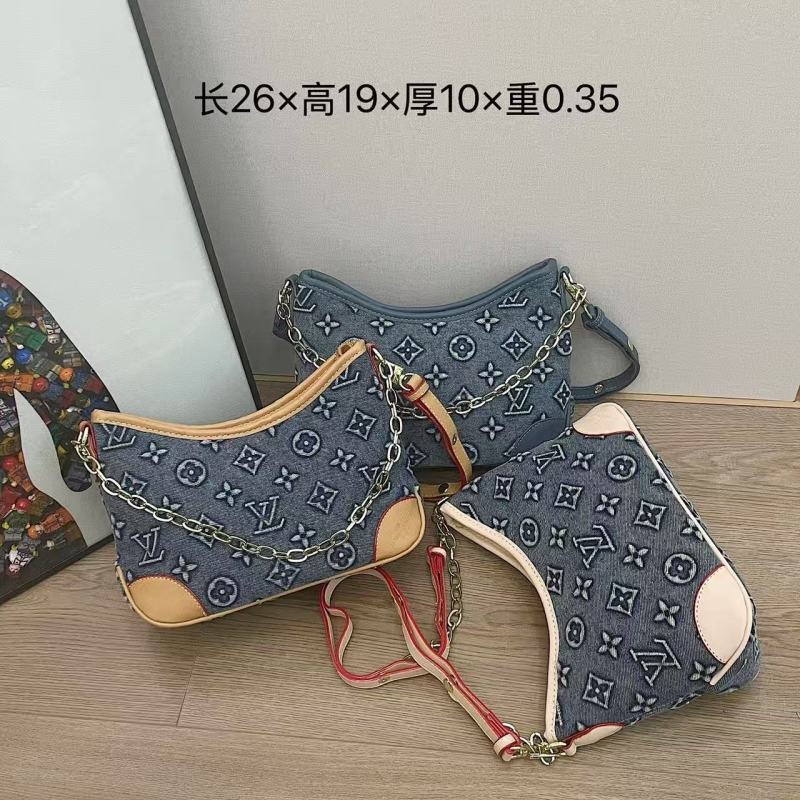 Explosive LV Hobo Underarm Shoulder Bag