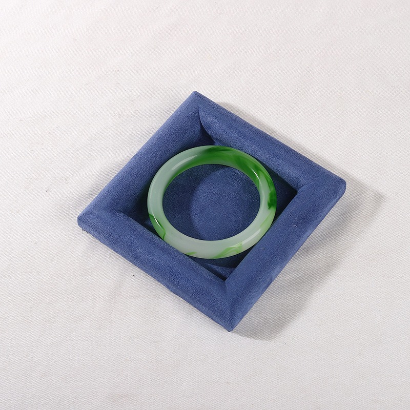Velvet cloth storage display tray