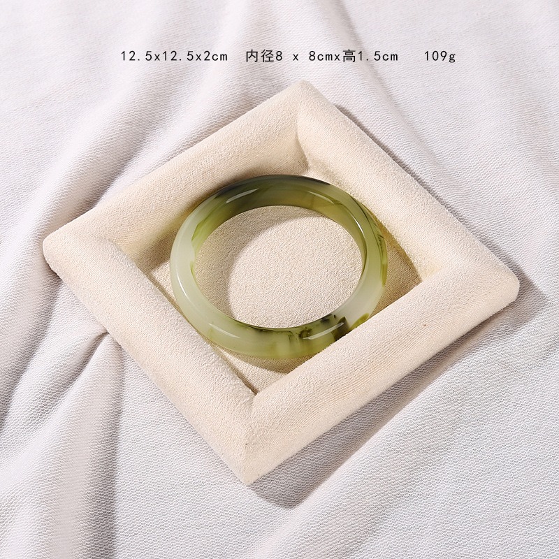 Velvet cloth storage display tray