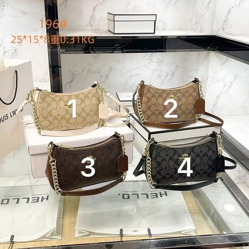 196#COACH Teri Shoulder Bag